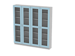 Tall-Storage-Render laboratory tall storage units