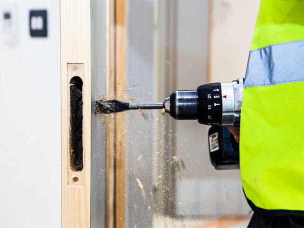 laboratory fire doors installation
