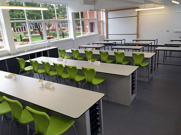 kent college science classrooms