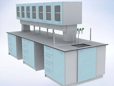 i5 fixed furniture laboratory system