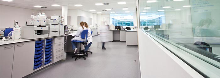 analytical lab built by interfocus
