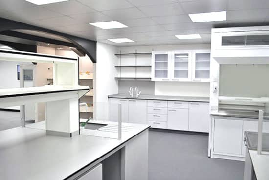 interfocus laboratory furniture showroom available for customers to visit