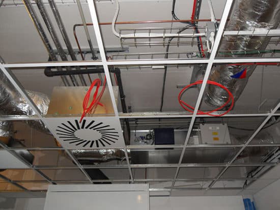 laboratory fresh air installation