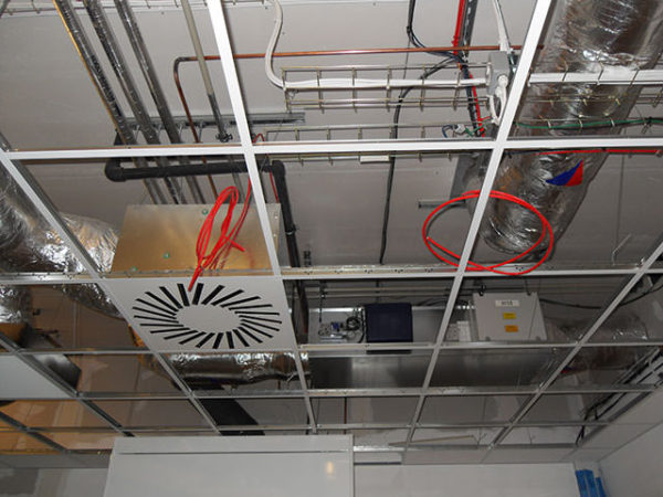 laboratory fresh air installation