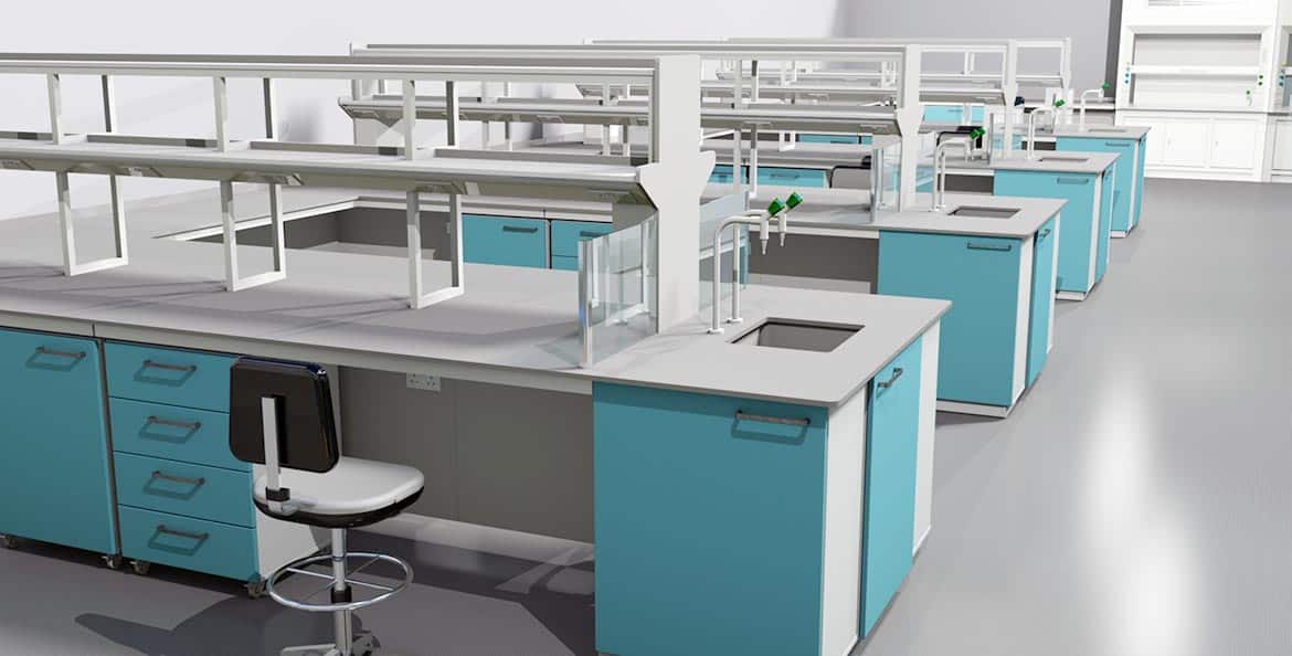 3D laboratory design and build