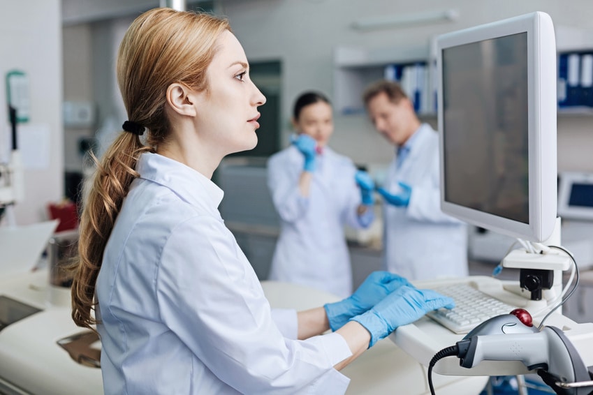 Technicians Working at Laboratory