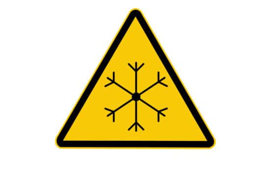 Low Temperature Safety Symbol