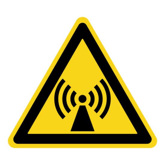 Non-Ionising Radiation Safety Symbol