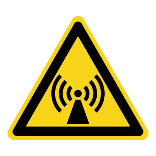Non-Ionising Radiation Safety Symbol