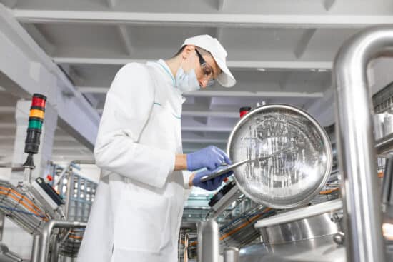 Scientist working in a lab
