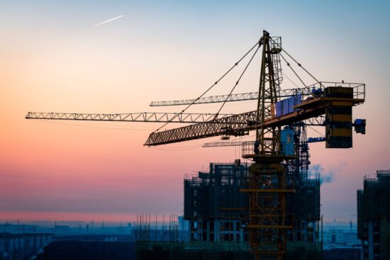 crane construction site