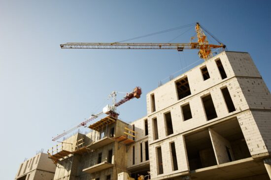 construction of a building