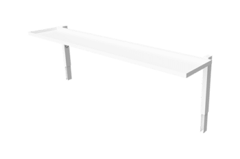 iflexx single tier shelving module for modular lab benching