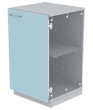 Example 3d View of laboratory furniture construction | interfocus