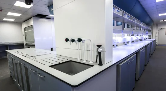 laboratory furniture turnkey installation in cambridge