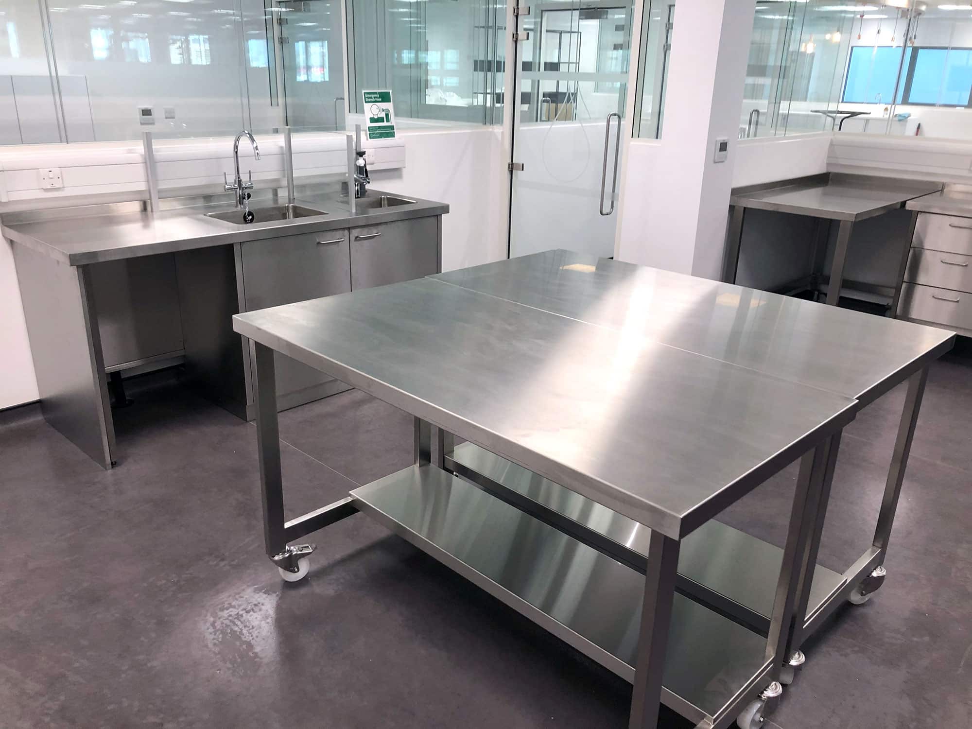 Stainless Steel Worktops InterFocus